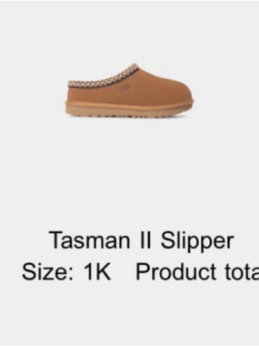 UGG Tasman II slipper Chestnut Brown Suede Slip-On